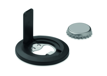 Logo trade promotional item photo of: Phone holder and bottle opener