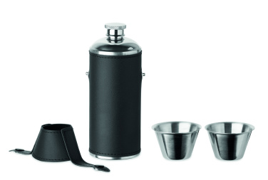 Logotrade promotional giveaways photo of: Hip flask with shot cups