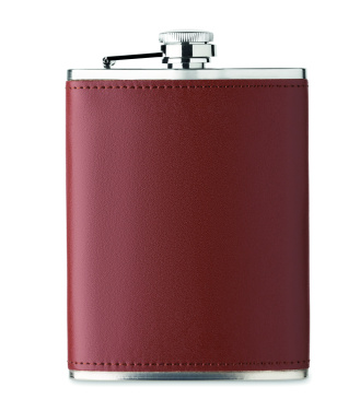 Logotrade promotional merchandise photo of: Slim hip flask 200 ml