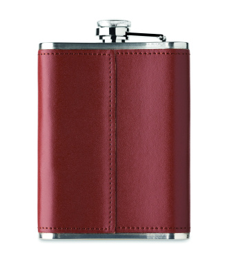 Logo trade promotional items image of: Slim hip flask 200 ml