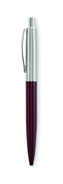 Logo trade promotional giveaway photo of: Push button pen in box