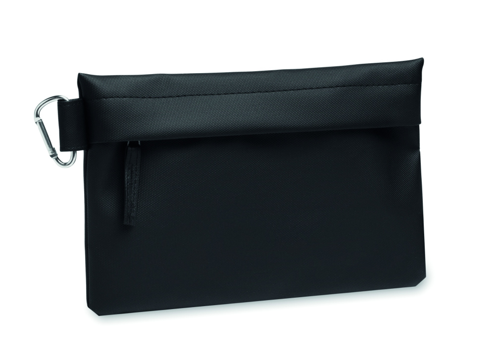 Logo trade promotional product photo of: Organizer pouch in 600D RPET