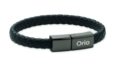 Logotrade corporate gift picture of: Braided bracelet cable type-C