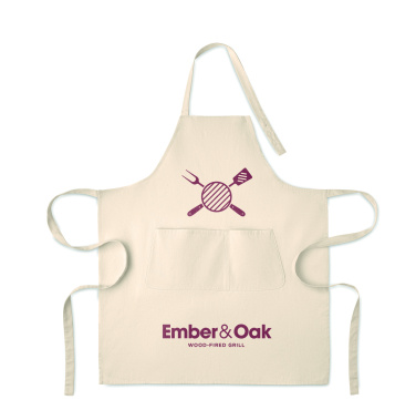 Logo trade promotional item photo of: Organic cotton apron 240 gr/m²