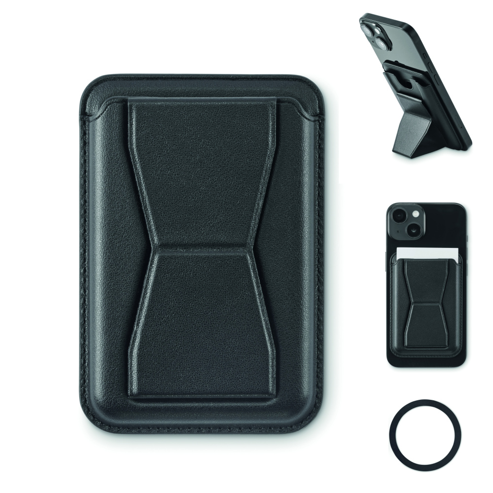 Logotrade promotional giveaways photo of: Magnetic PU cardholder