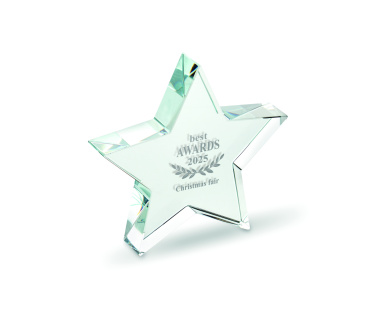 Logotrade corporate gift picture of: Glass star award