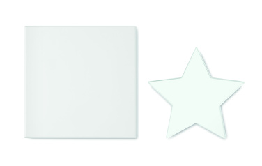 Logotrade promotional gift image of: Glass star award