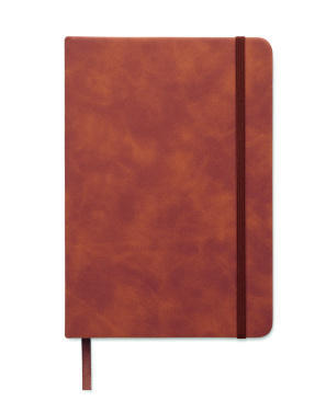 Logo trade business gift photo of: A5 smokey PU notebook