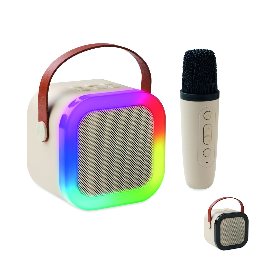 Logo trade promotional products image of: Karaoke set speaker