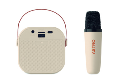 Logotrade promotional gift image of: Karaoke set speaker