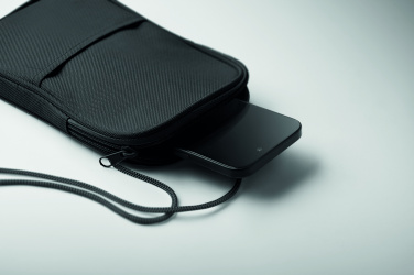 Logotrade corporate gift image of: RPET cross body travel pouch