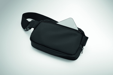 Logo trade corporate gifts image of: Waist bag in 210D polyester