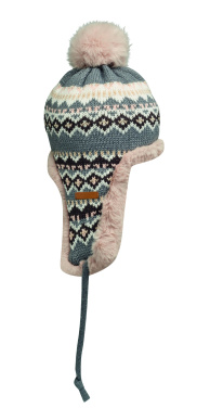Logotrade advertising products photo of: Knitted beanie with ear flap