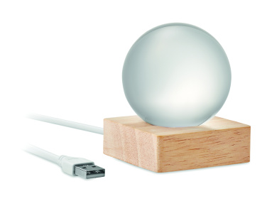Logotrade promotional item picture of: LED glass ball