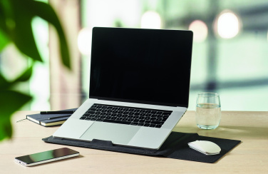 Logo trade promotional giveaways picture of: 16 inch felt laptop sleeve