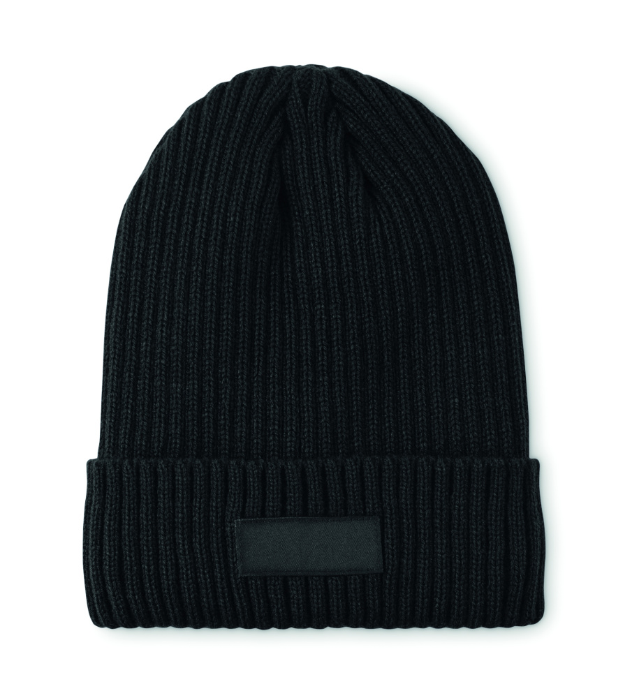 Logo trade corporate gifts picture of: 3M knitted beanie with cuff