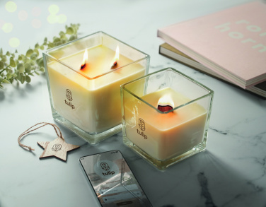 Logo trade promotional gift photo of: Plant based wax candle 1300 gr