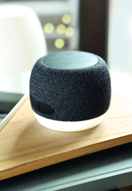 Logo trade promotional products picture of: 15W wireless charger speaker