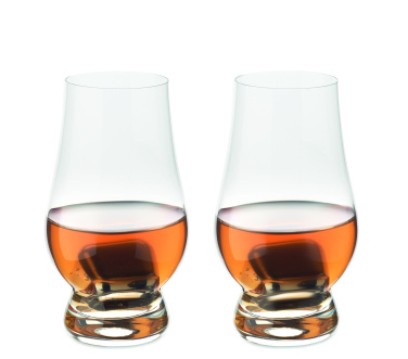 Logo trade promotional giveaways image of: Set of whisky tasting glasses