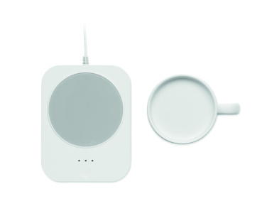 Logo trade promotional product photo of: Wireless charger mug warmer set