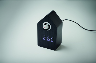 Logotrade promotional gift image of: MDF cuckoo alarm clock