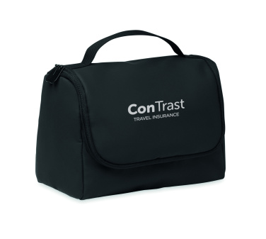 Logo trade promotional giveaways picture of: Cosmetic hanging bag in PU