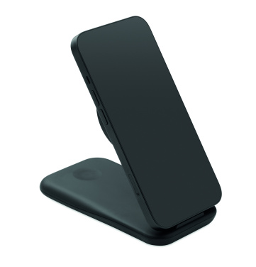 Logotrade corporate gift image of: 3 in 1 wireless charger 15W