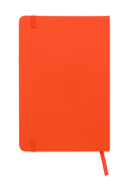 Logo trade promotional gifts image of: A5 RPET notebook 80 lined