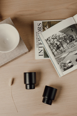 Logotrade corporate gift image of: VINGA Nagano RCS  recycled SS mugs, set of 2