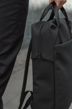 Logo trade promotional giveaways image of: VINGA Baltimore RCS tote backpack