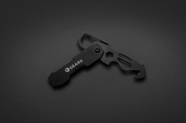 Logo trade promotional products picture of: Gear X foldable EDC tool with carabiner and parcel cutter
