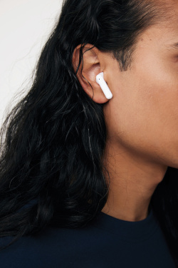 Logo trade business gift photo of: Tunevo RCS recycled plastic wireless earbuds