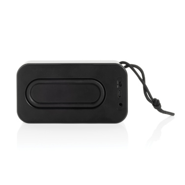 Logotrade advertising products photo of: Swiss Peak RCS recycled aluminium 10W bass speaker