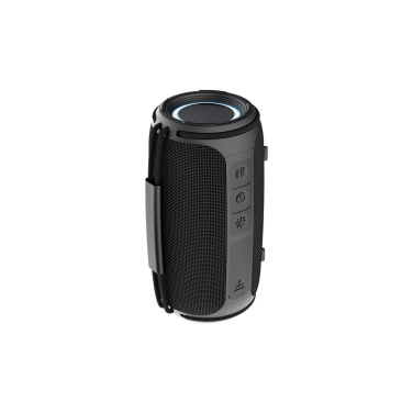 Logo trade promotional merchandise image of: Prisma RCS recycled plastic IPX 4 waterpoof 16W speaker