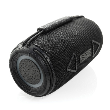 Logo trade business gift photo of: Prisma RCS recycled plastic IPX 4 waterpoof 16W speaker