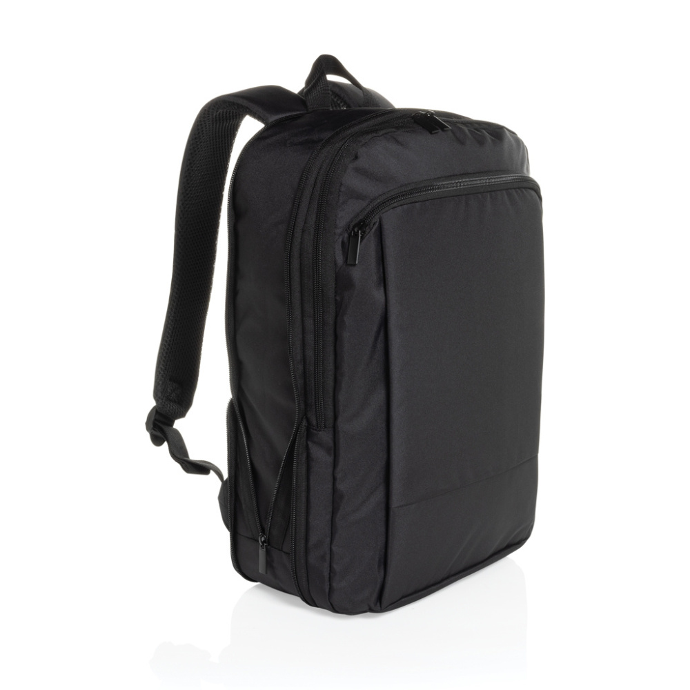 Logo trade promotional gift photo of: Flexpack Aware™ RPET Expandable Slim 15.6" Laptop Backpack