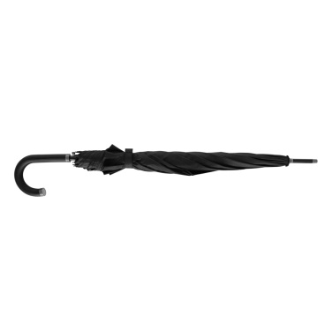 Logotrade promotional giveaway image of: Swiss Peak Vero Aware™ RPET 25” umbrella w luxe handle