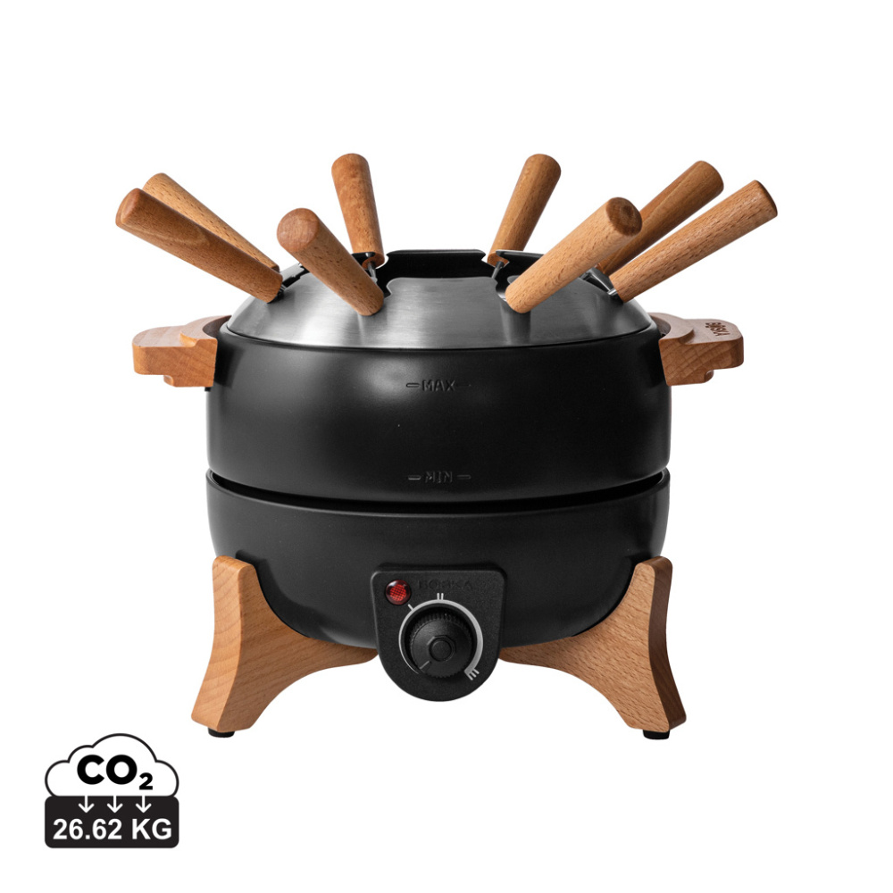 Logotrade promotional merchandise picture of: BOSKA Electric Party Fondue Set - 2.3L (EU Type F)