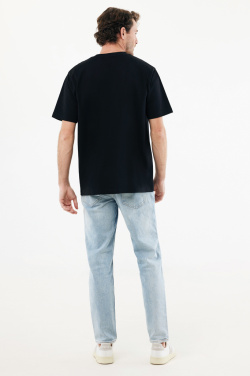 Logo trade advertising products image of: IQONIQ Nikko heavyweight recycled cotton t-shirt