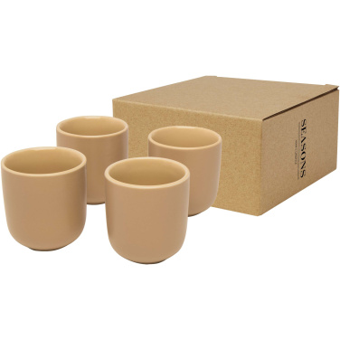Logo trade advertising product photo of: Male 4-piece 90 ml espresso cup