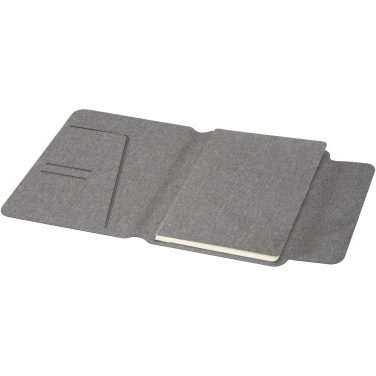 Logo trade corporate gifts picture of: Andean A5 RCS recycled portfolio