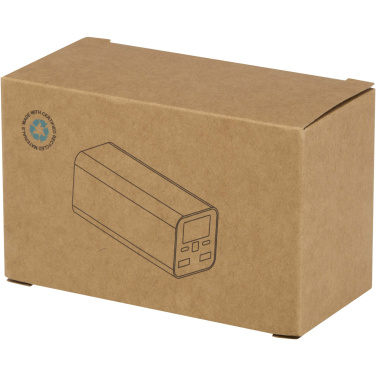 Logo trade business gift photo of: Acamar 20.000 mAh 70W recycled aluminium laptop power bank