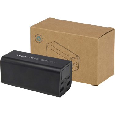 Logotrade promotional merchandise photo of: Acamar 20.000 mAh 70W recycled aluminium laptop power bank