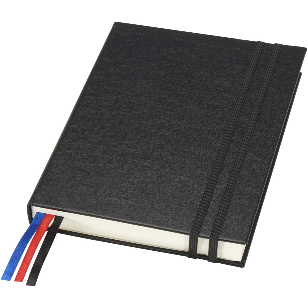 Logo trade promotional merchandise photo of: Alder A5 hard cover notebook