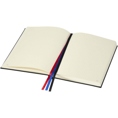 Logo trade promotional merchandise picture of: Alder A5 hard cover notebook
