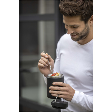 Logo trade promotional products image of: Doveron 500 ml recycled stainless steel insulated lunch pot