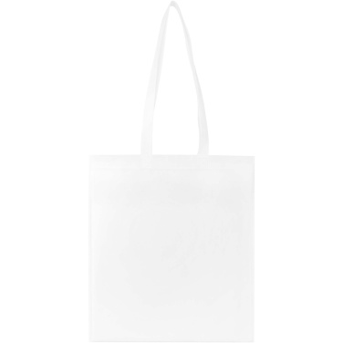 Logo trade promotional item photo of: EcoSeal GRS recycled nonwoven convention tote bag 6L