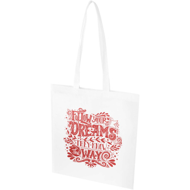 Logo trade advertising products picture of: EcoSeal GRS recycled nonwoven convention tote bag 6L