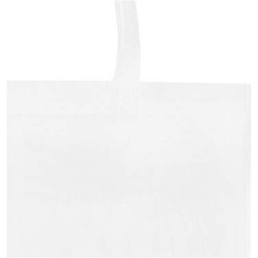 Logo trade promotional giveaways image of: EcoSeal GRS recycled nonwoven convention tote bag 6L