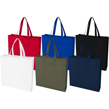 Logo trade promotional giveaways picture of: EcoSeal GRS recycled nonwoven gusset tote bag 12L